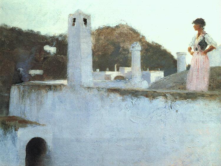 John Singer Sargent View of Capri China oil painting art